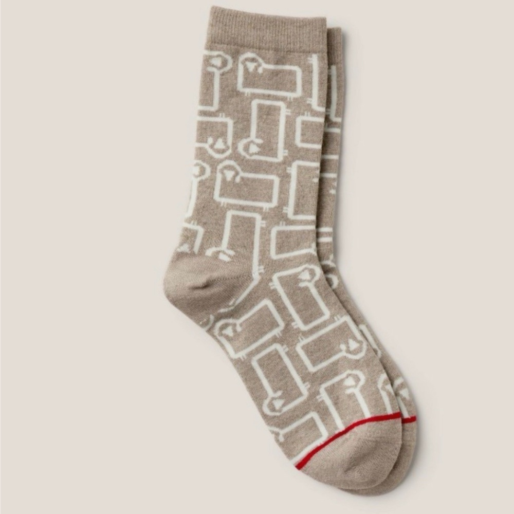 NWT Woolrich x Target Cozy Wool Blend Signature Sheep Adult Socks S/M